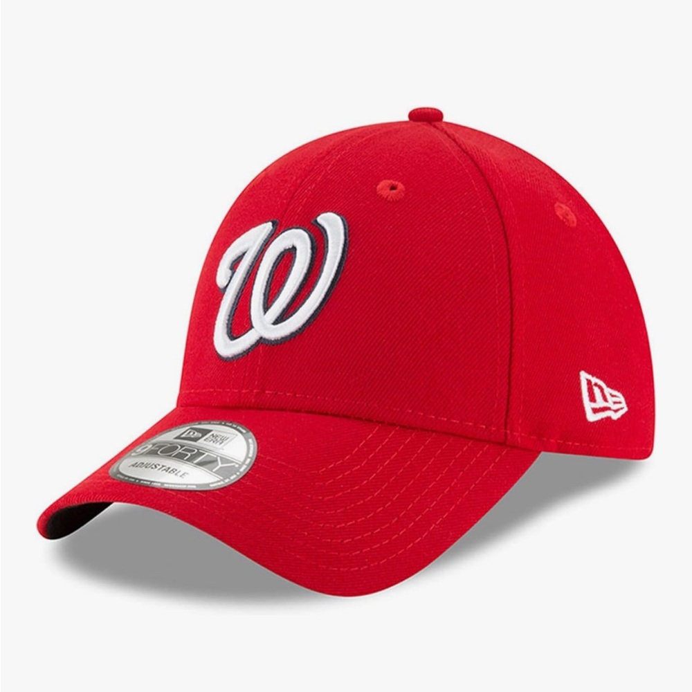 Washington Nationals Vibrant Red Hat with Logo